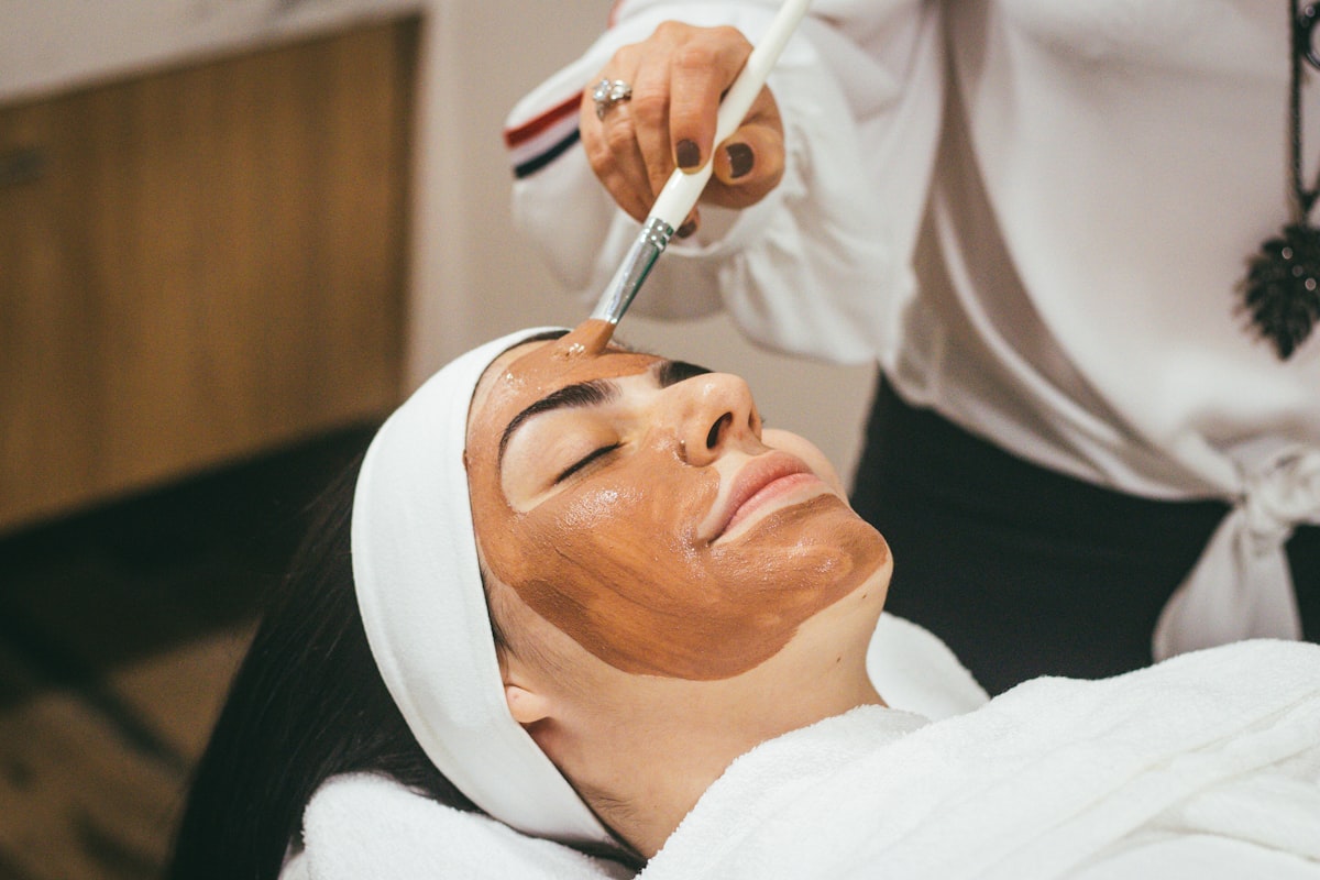 Relaxing facial treatment at La Shine Beauty